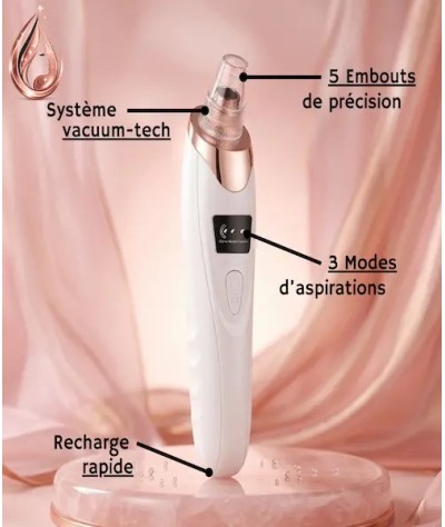 Aspirateur à Points Noirs Professionnel  – SKIN-VAC™