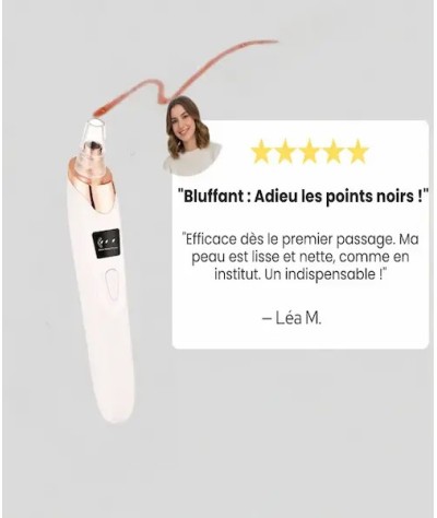 Aspirateur à Points Noirs Professionnel  – SKIN-VAC™