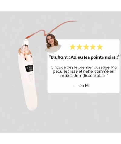 Aspirateur à Points Noirs Professionnel  – SKIN-VAC™