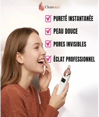 Aspirateur à Points Noirs Professionnel  – SKIN-VAC™